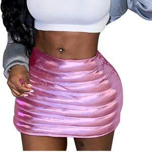 Pink puffer skirt never worn